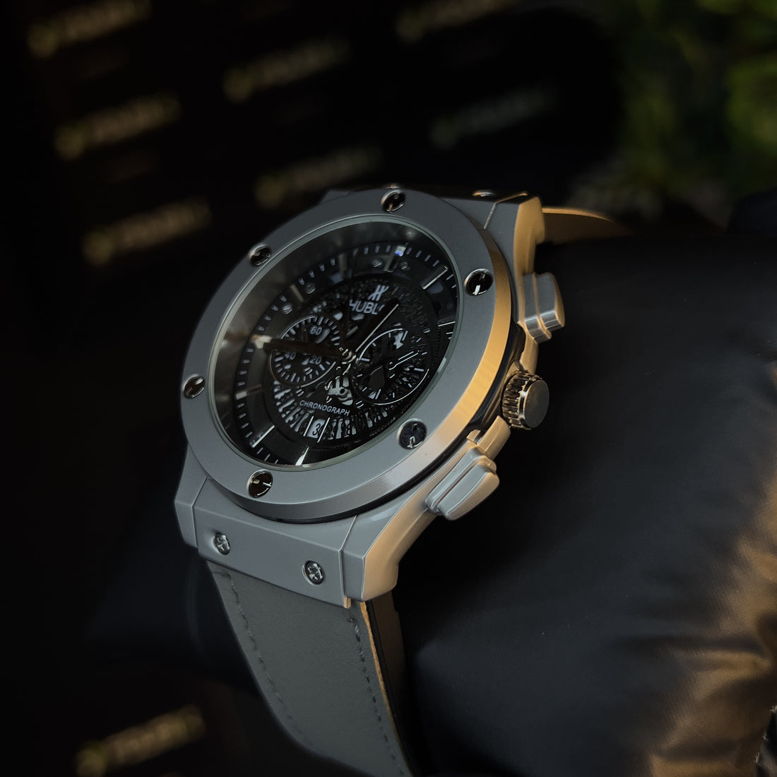 Hublot watch with master lock