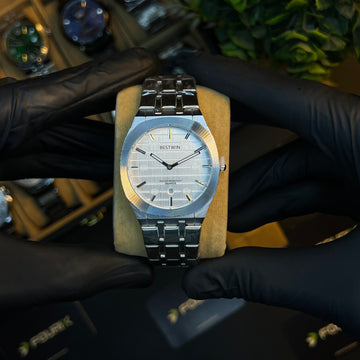 Bestwin Men's  Series | Bazel Watch | Stainless Steel⏱️✨