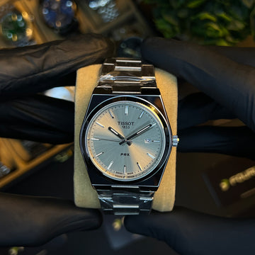 PRX Silver Stainless Steel - Qurtaz Watch For Men